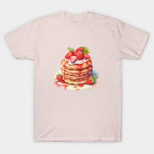 Strawberry Pancakes T-Shirt